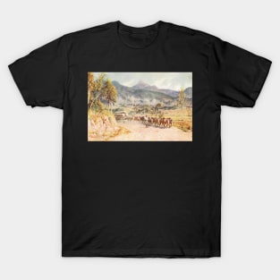 Timber hauling Mount Warning circa 1915 T-Shirt